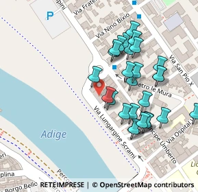 Mappa Piazza Carducci, 37045 Legnago VR, Italia (0.09643)