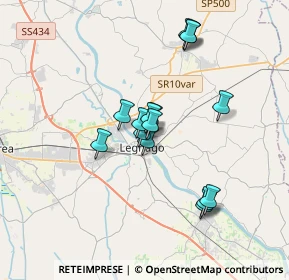 Mappa Piazza Carducci, 37045 Legnago VR, Italia (2.82733)