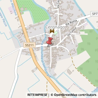Mappa Piazza vittorio emanuele ii 3, 27020 Cergnago, Pavia (Lombardia)