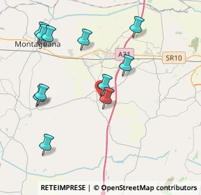 Mappa Via Piave, 35040 Megliadino San Vitale PD, Italia (4.27909)