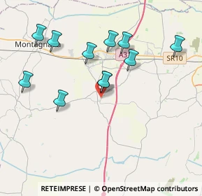 Mappa Via Piave, 35040 Megliadino San Vitale PD, Italia (3.76)