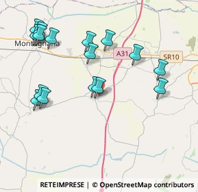 Mappa Via Piave, 35040 Megliadino San Vitale PD, Italia (4.34938)