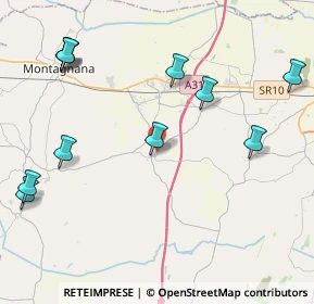 Mappa Via Piave, 35040 Megliadino San Vitale PD, Italia (5.10273)