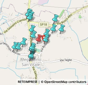 Mappa Via Piave, 35040 Megliadino San Vitale PD, Italia (0.4235)
