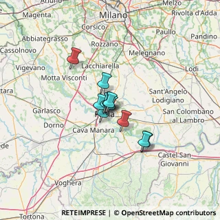 Mappa Via Trento, 27100 Pavia PV, Italia (7.46909)