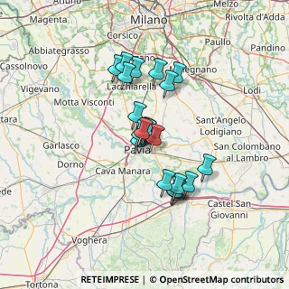 Mappa Via Trento, 27100 Pavia PV, Italia (10.5105)