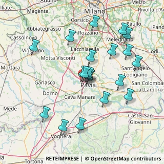 Mappa Via Brenta, 27100 Pavia PV, Italia (15.137)