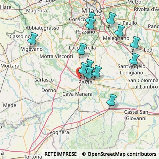 Mappa Via Brenta, 27100 Pavia PV, Italia (14.96214)