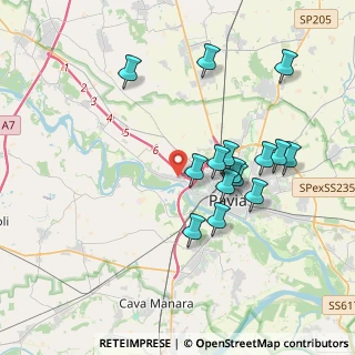 Mappa Via Brenta, 27100 Pavia PV, Italia (3.572)