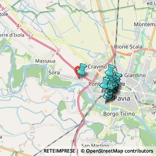 Mappa Via Brenta, 27100 Pavia PV, Italia (1.858)
