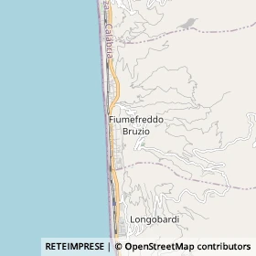 Mappa Fiumefreddo Bruzio
