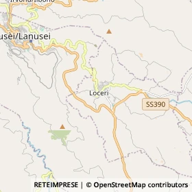 Mappa Loceri