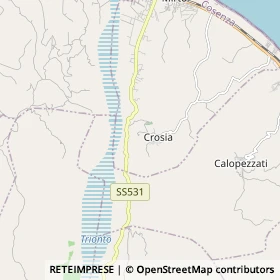 Mappa Crosia