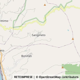 Mappa Sangineto