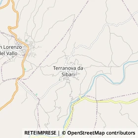 Mappa Terranova Da Sibari