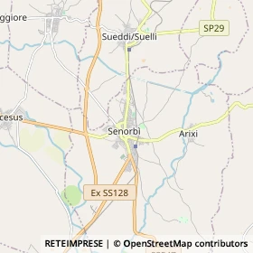 Mappa Senorbì