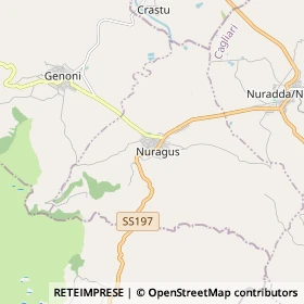 Mappa Nuragus