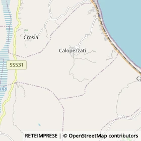Mappa Calopezzati