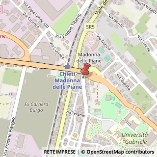 Mappa Via Pescara,  8, 66100 Chieti, Chieti (Abruzzo)