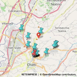 Mappa Via dei Frentani, 66100 Chieti CH, Italia (2.048)
