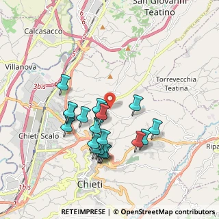 Mappa Via dei Frentani, 66100 Chieti CH, Italia (1.774)