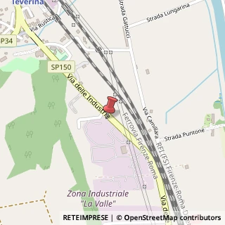 Mappa via del Bocciodromo, snc, 01035 Gallese, Viterbo (Lazio)