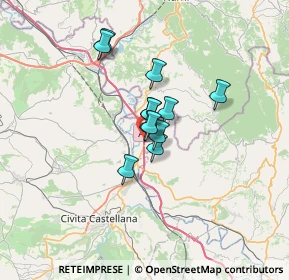 Mappa Via Flaminia, 02046 Magliano Sabina RI, Italia (4.21833)