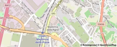 Mappa Chieti