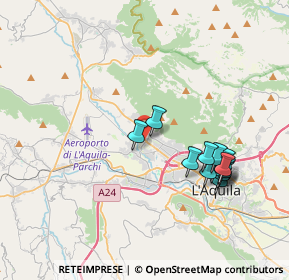 Mappa SS 80 - bivio per coppito, 67100 L'Aquila AQ (3.93231)