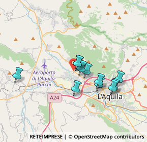 Mappa SS 80 - bivio per coppito, 67100 L'Aquila AQ (3.10273)