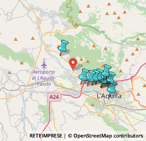 Mappa SS 80 - bivio per coppito, 67100 L'Aquila AQ (3.29455)