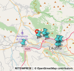 Mappa SS 80 - bivio per coppito, 67100 L'Aquila AQ (3.20364)