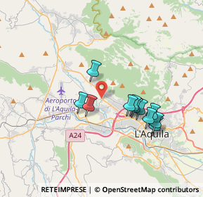 Mappa SS 80 - bivio per coppito, 67100 L'Aquila AQ (3.28818)