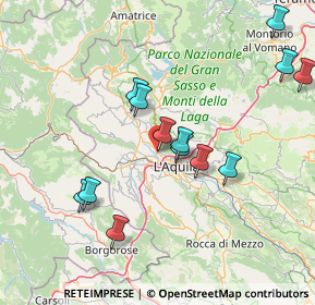 Mappa SS 80 - bivio per coppito, 67100 L'Aquila AQ (16.11769)