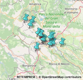 Mappa SS 80 - bivio per coppito, 67100 L'Aquila AQ (8.45357)