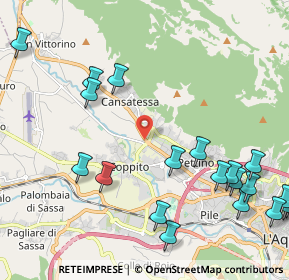 Mappa SS 80 - bivio per coppito, 67100 L'Aquila AQ (2.9365)