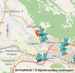 Mappa SS 80 - bivio per coppito, 67100 L'Aquila AQ (3.231)