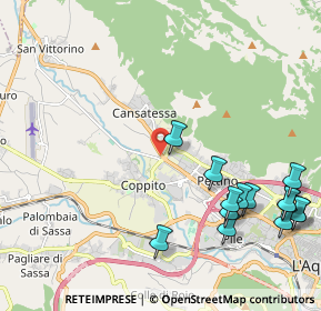 Mappa SS 80 - bivio per coppito, 67100 L'Aquila AQ (2.79)