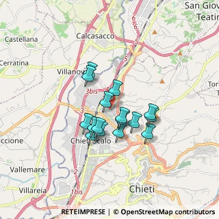 Mappa Via Algeri, 66100 Chieti CH, Italia (1.31313)