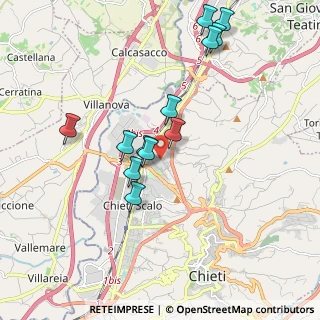 Mappa Via Algeri, 66100 Chieti CH, Italia (1.92917)