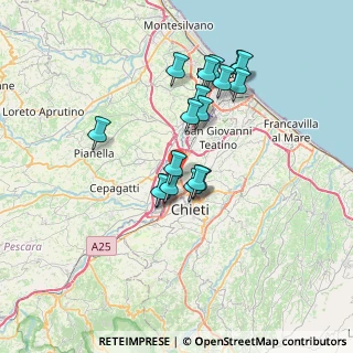 Mappa Via Algeri, 66100 Chieti CH, Italia (6.32056)