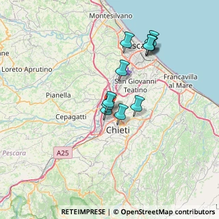 Mappa Via Algeri, 66100 Chieti CH, Italia (6.27545)
