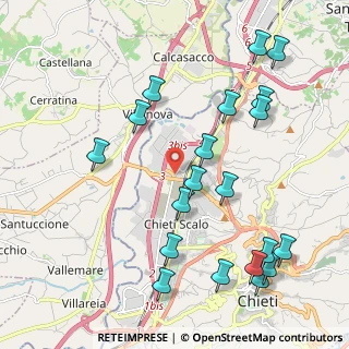 Mappa Via Francesco Auriti, 66100 Chieti CH, Italia (2.524)