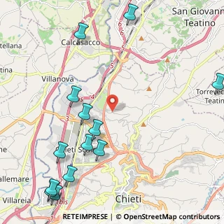 Mappa Strada Solferino, 66100 Chieti CH, Italia (3.03538)