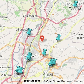 Mappa Strada Solferino, 66100 Chieti CH, Italia (3.13571)
