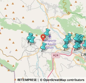 Mappa Via Erbosa, 67100 L'Aquila AQ, Italia (5.6825)