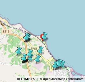 Mappa Contrada Ripari di Giobbe, 66026 Ortona CH, Italia (1.18333)