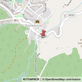 Mappa Via Ortolega, 23, 01030 Canepina VT, Italia, 01030 Canepina, Viterbo (Lazio)