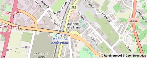 Mappa Chieti