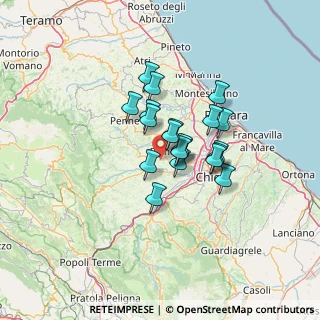 Mappa 64020 Morro D'oro TE, Italia (9.412)